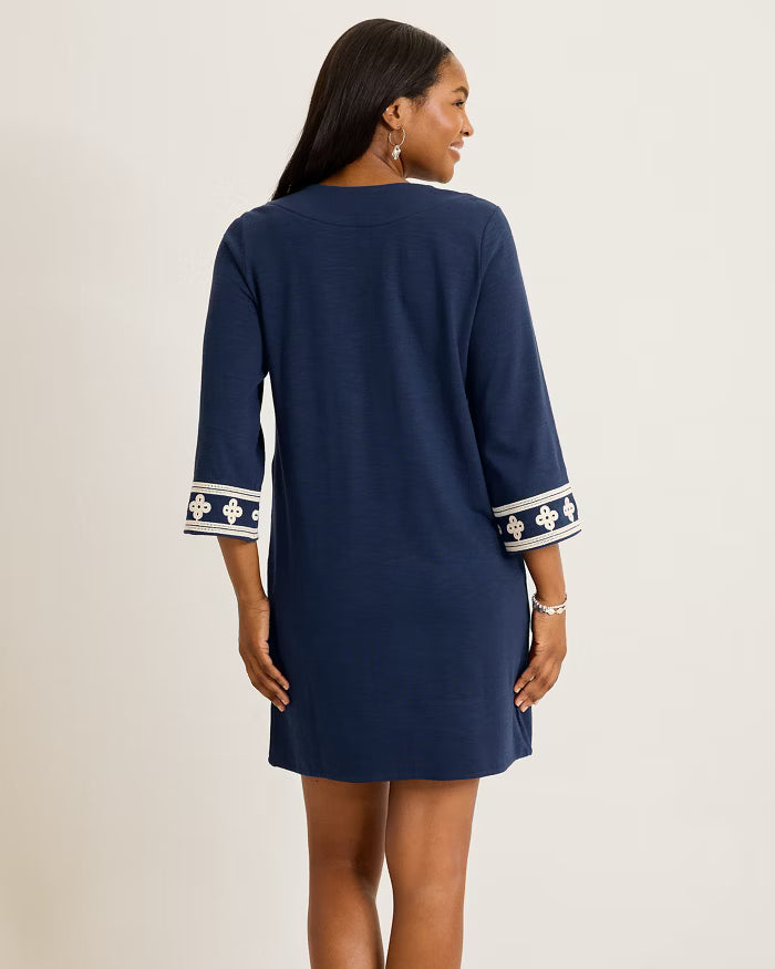 TOMMY BAHAMA - WOMEN'S SUNSET HARBOR 3/4 SLV DRESS