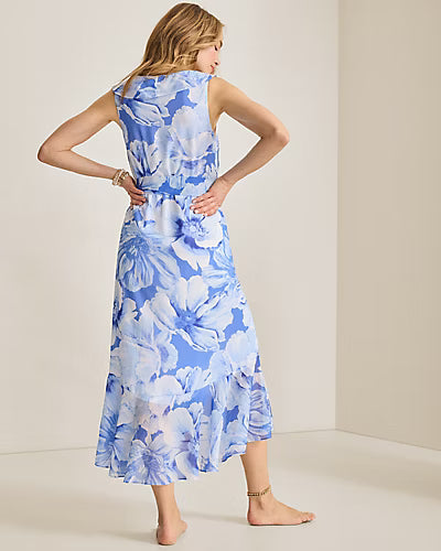 TOMMY BAHAMA - ISLAND BLOOMS S/L MAXI DRESS