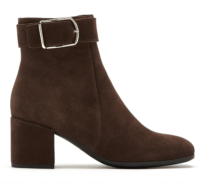 LA CANADIENNE- WOMEN'S JESSE SUEDE HEELED BOOTIE