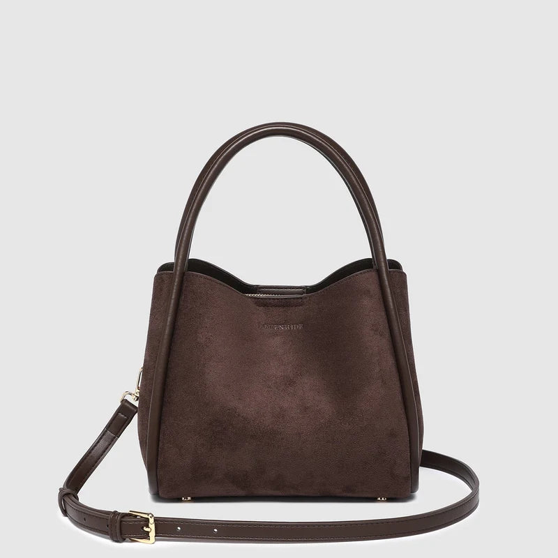 LOUENHIDE - STEFFIE SUEDE MINI TOTE BAG