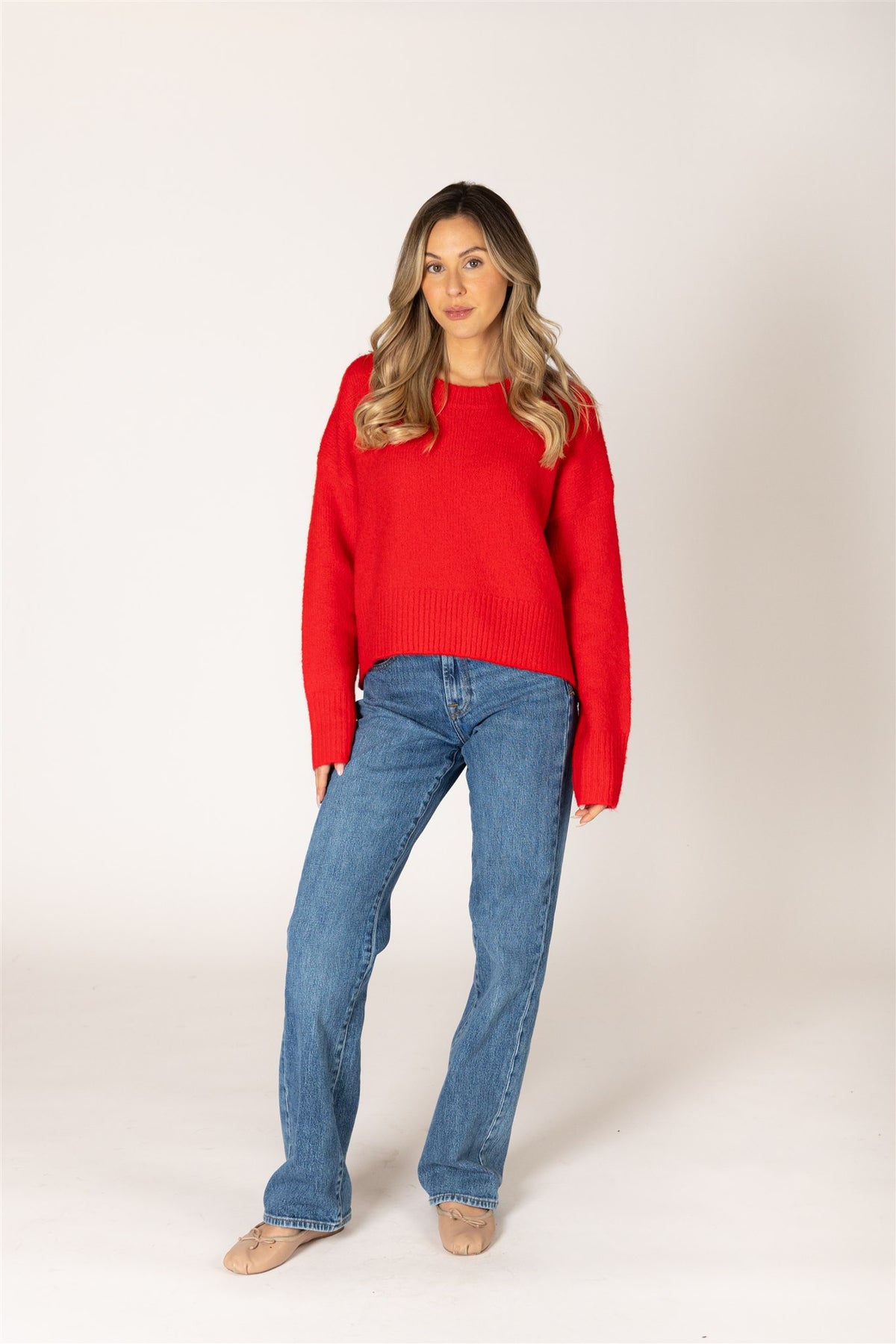 LYLA & LUXE - TIMMY MUST HAVE CREW SWEATER