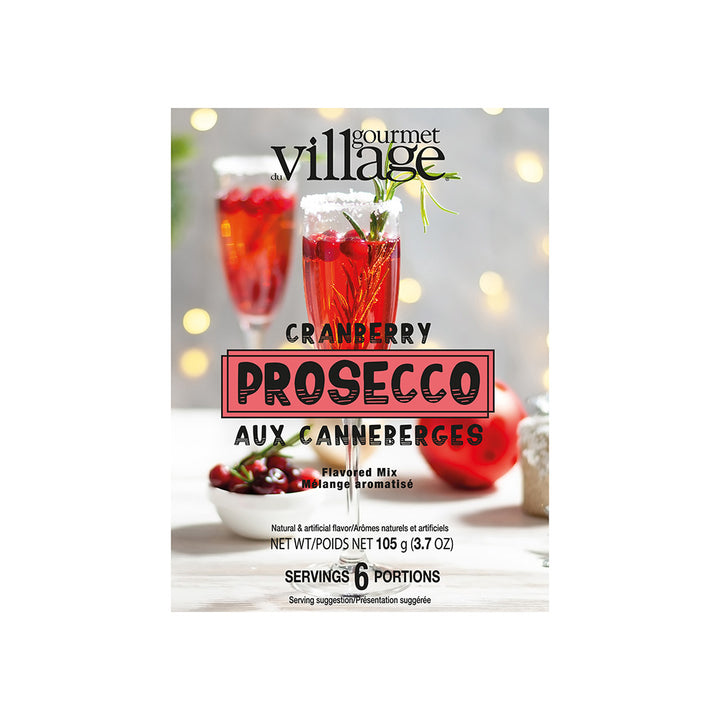 GOURMET DU VILLAGE- CRANBERRY PROSECCO COCKTAIL MIX