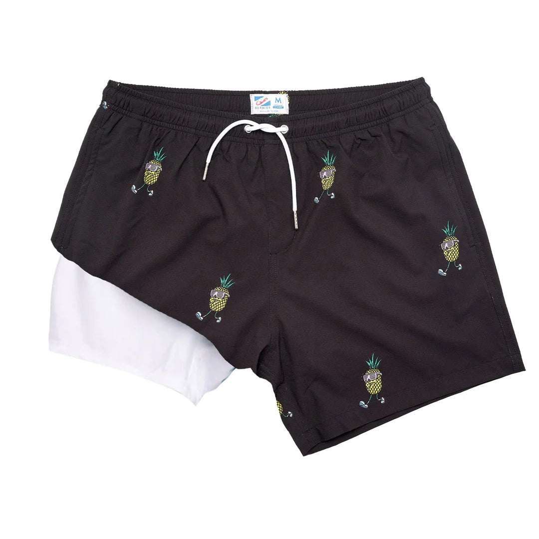 BERMIES- MEN'S TROPICANA SWIM TRUNKS