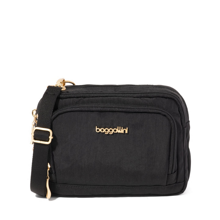 BAGGALLINI - TRIPLE ZIP WITH FRONT WALLET