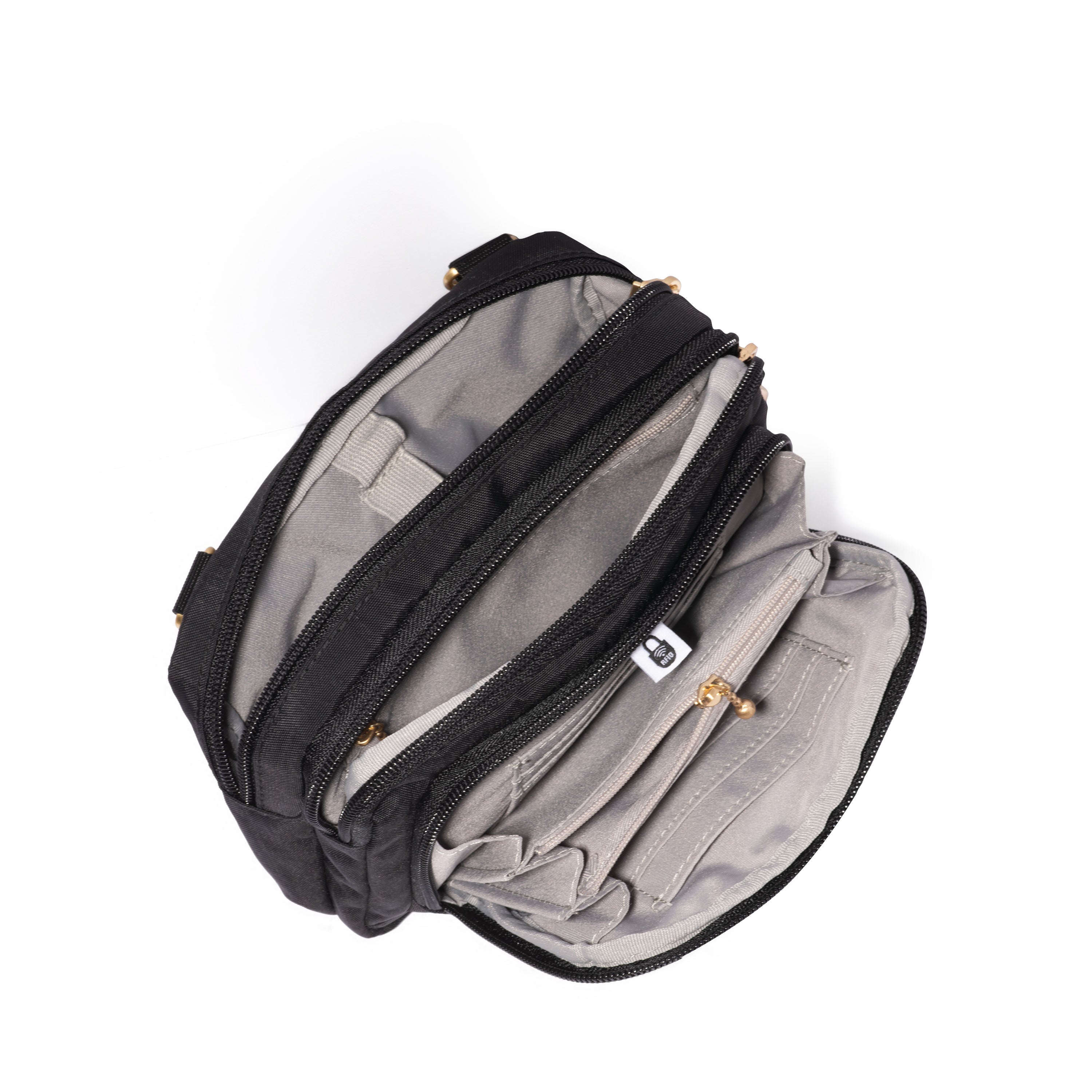 BAGGALLINI - TRIPLE ZIP WITH FRONT WALLET