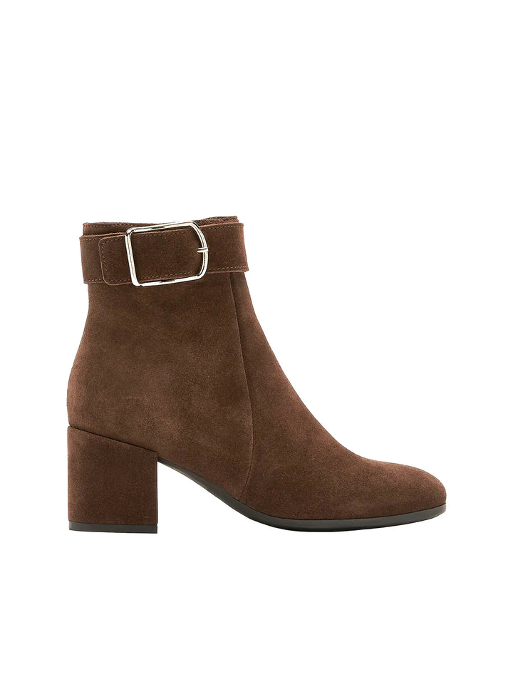 LA CANADIENNE- WOMEN'S JESSE SUEDE HEELED BOOTIE