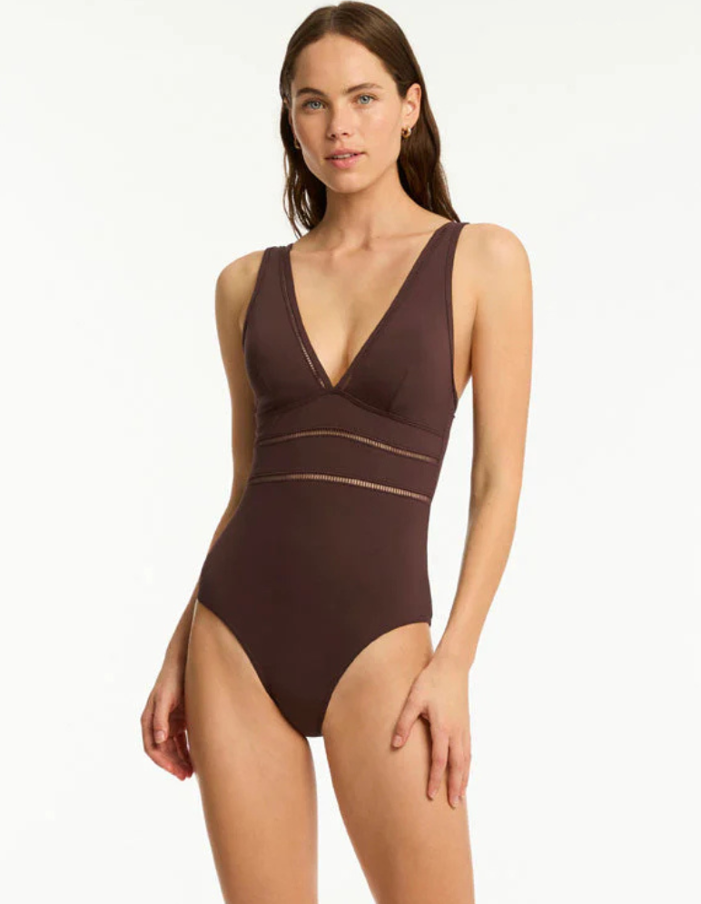 SEA LEVEL - Eco Essential Spliced One Piece