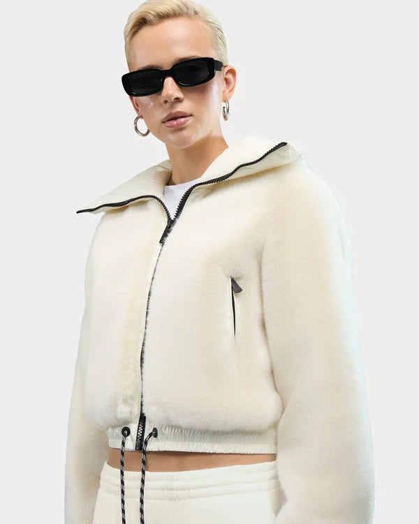 ALPENHAUS - VANOISE CROPPED FAUX FUR JACKET