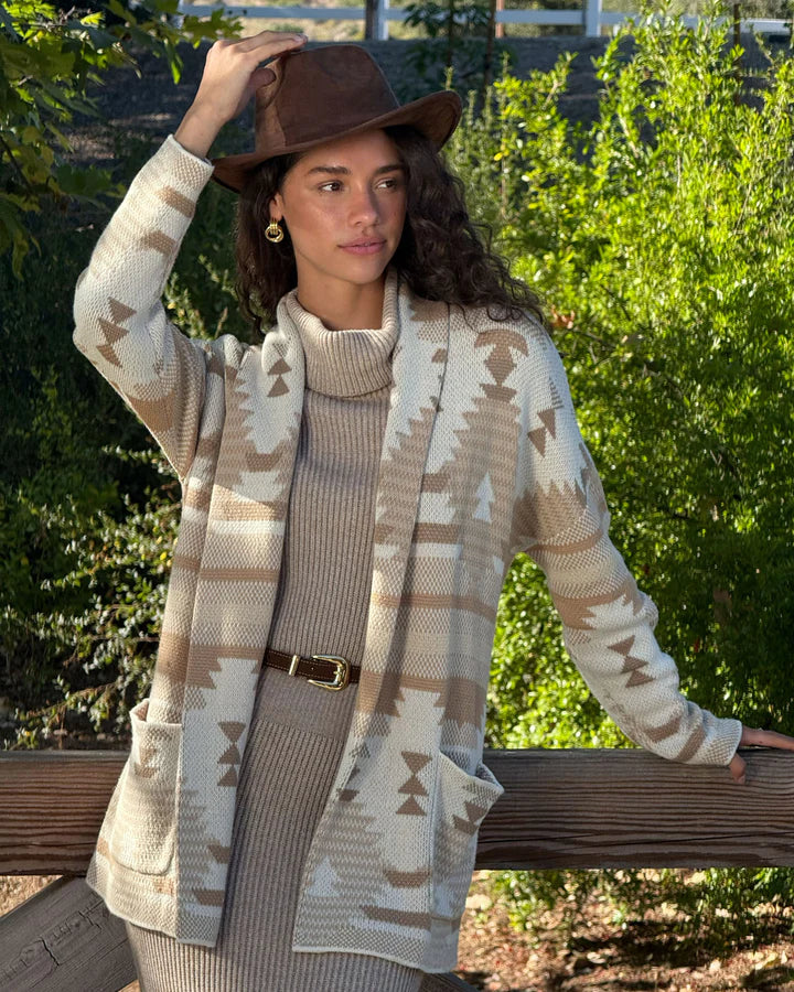 SPLENDID- WOMEN'S AZTEC CARDIGAN