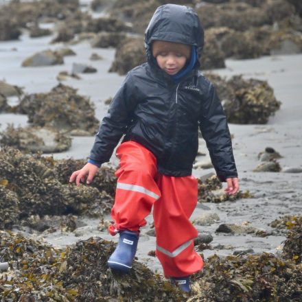 XTRATUF- KIDS BIOLITE ANKLE DECK RAIN BOOT