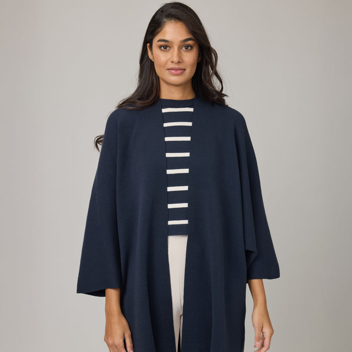 PISTACHE- WOMEN'S STRIPED KNIT VEST