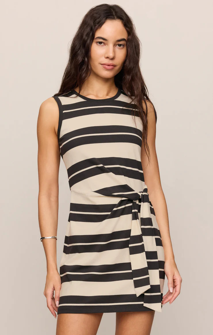 Z SUPPLY - MATTIE STRIPED MINI DRESS