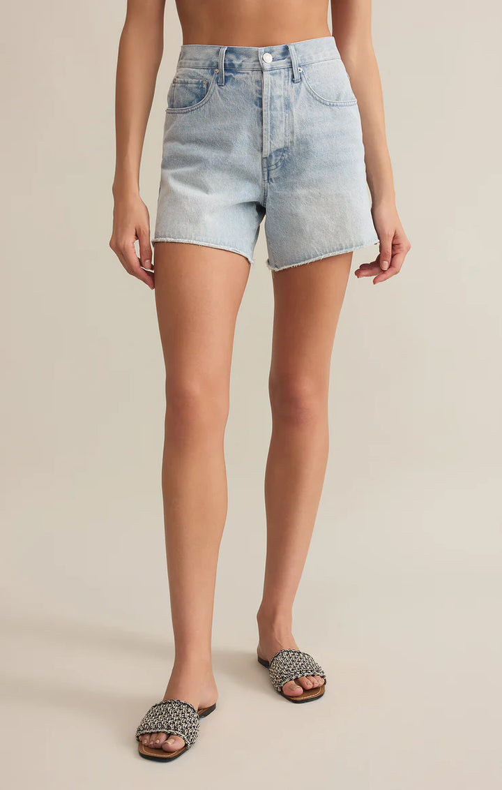 Z SUPPLY- WOMEN'S EVERYDAY HI RISE DENIM SHORT