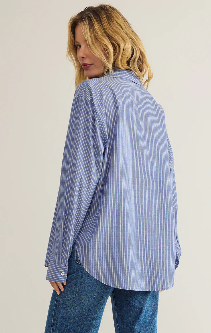 Z SUPPLY- WOMEN'S SEAPORT STRIPED TOP