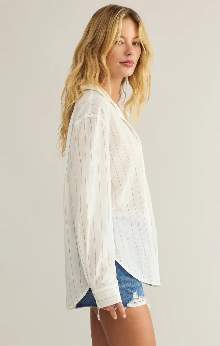 Z SUPPLY- WOMEN'S SEAPORT STRIPED TOP