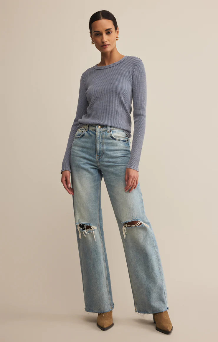 Z SUPPLY - WOMENS ARLET MINI THERMAL TOP