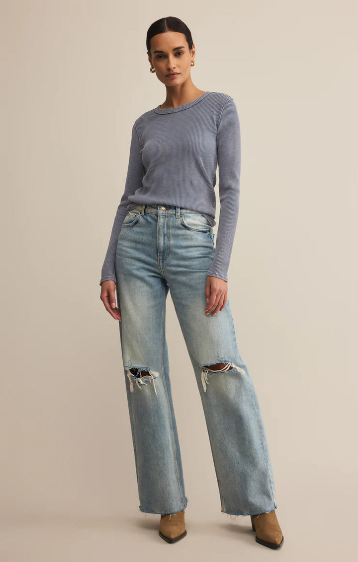 Z SUPPLY - WOMENS ARLET MINI THERMAL TOP