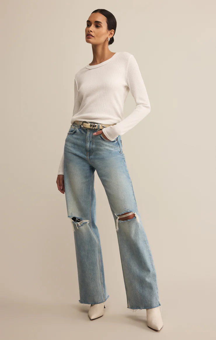 Z SUPPLY - WOMENS ARLET MINI THERMAL TOP