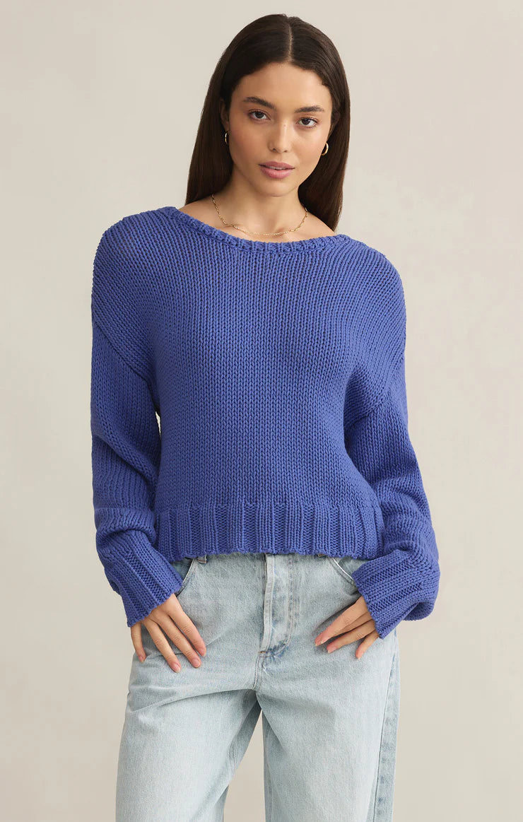 Z SUPPLY- WOMEN'S VIDA REVERSIBLE SWEATER