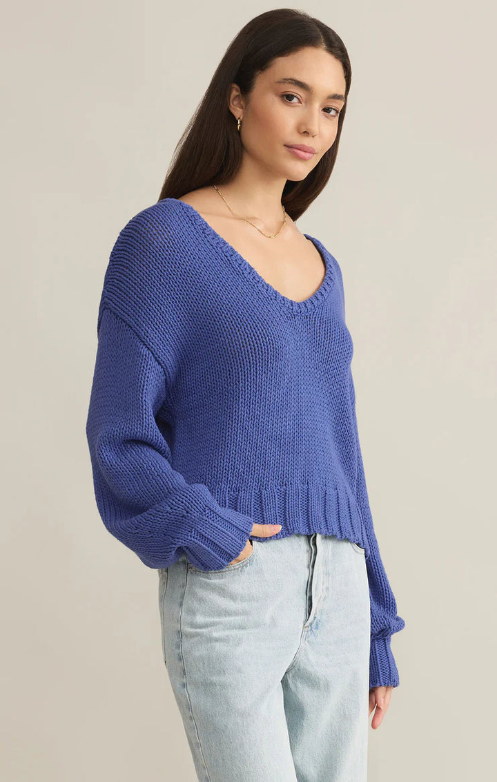 Z SUPPLY- WOMEN'S VIDA REVERSIBLE SWEATER