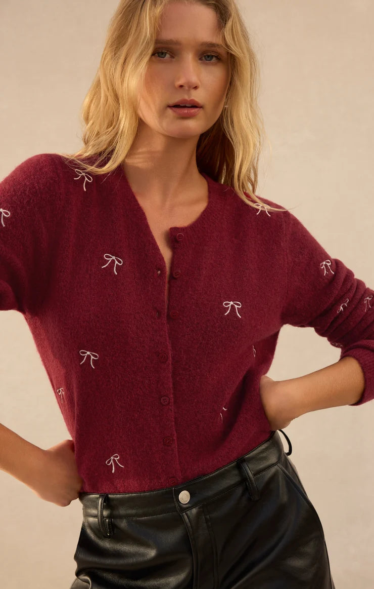 Z SUPPLY - MEDINA BOW CARDIGAN