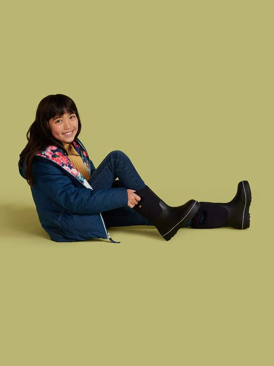 BOGS- KIDS CLASSIC II SOLID RAINBOOT BLACK