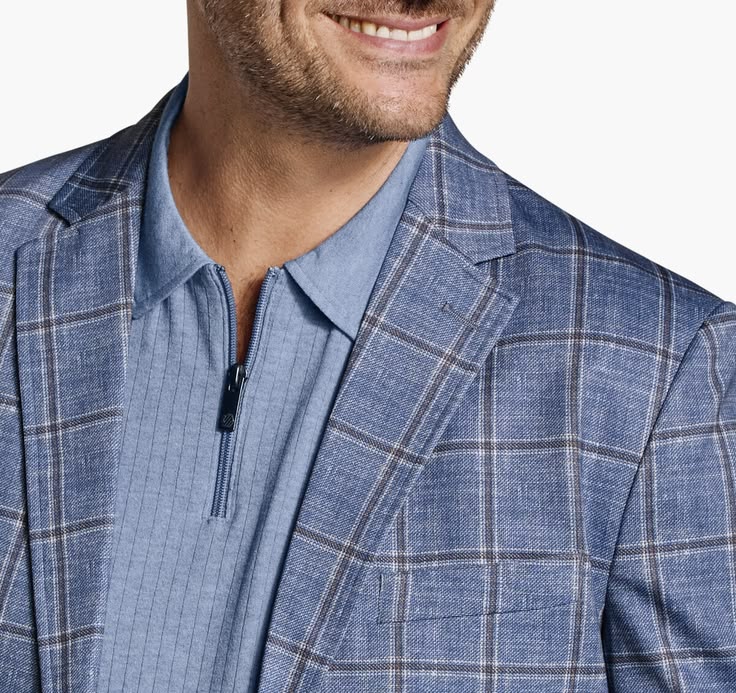 JOHNSTON & MURPHY - XC FLEX PINNACLE KNIT BLAZER
