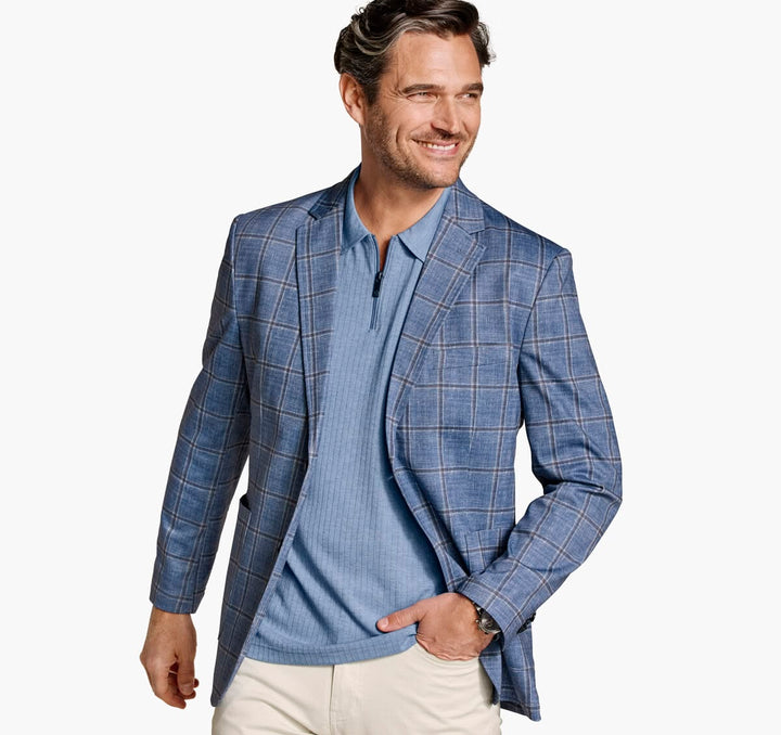 JOHNSTON & MURPHY - XC FLEX PINNACLE KNIT BLAZER