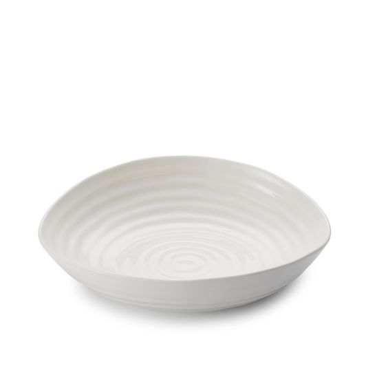 PORTMEIRION- SOPHIE CONRAN WHITE PASTA BOWL 