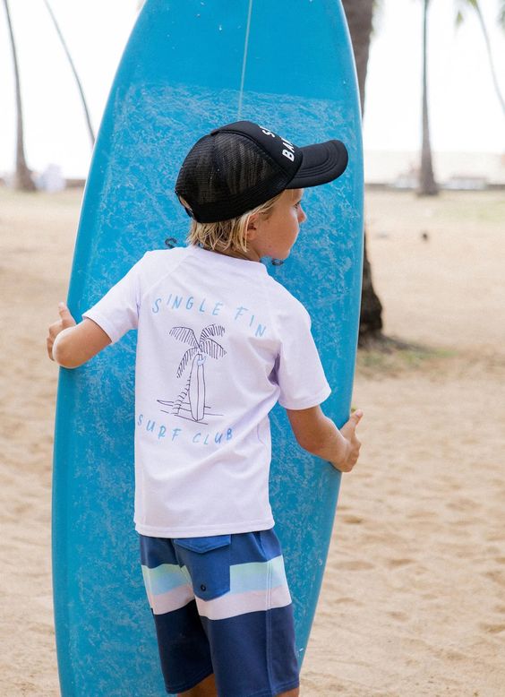 FEATHER 4 ARROW- KIDS VOYAGER SWIM SHORTS