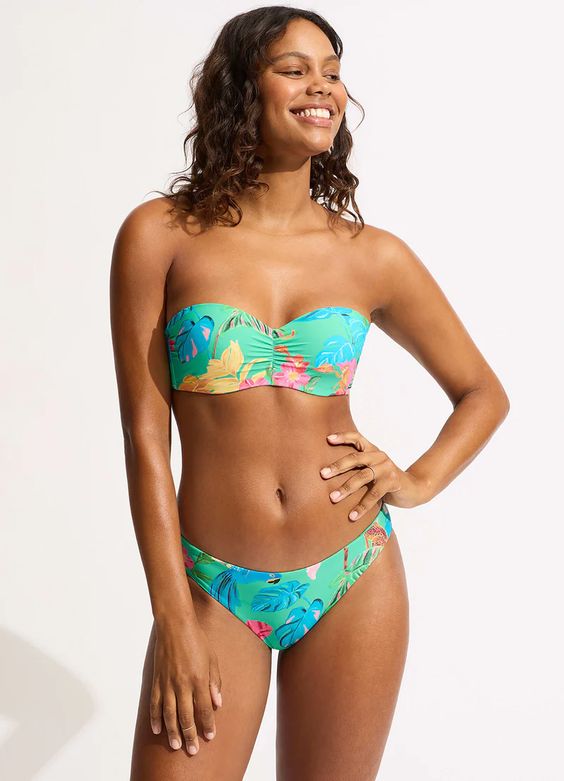 SEAFOLLY- LADIES TROPICA HIPSTER SWIM BOTTOM