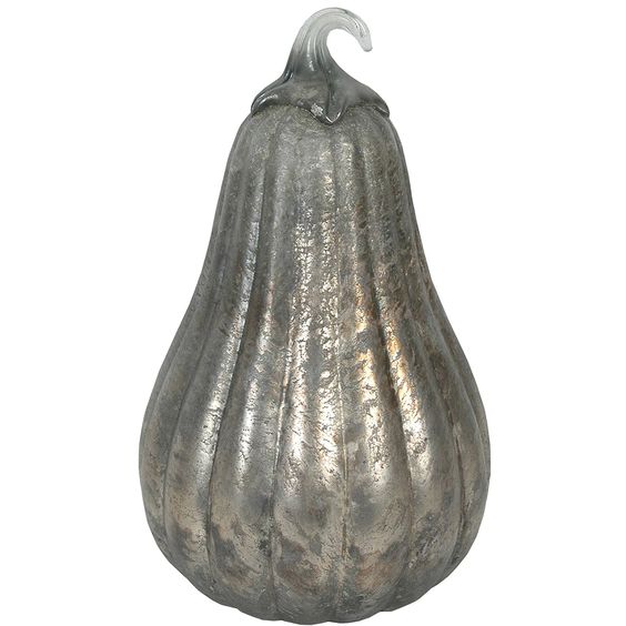 INDIA HOUSE- SMOKEY VINTAGE GOURD 8"W X 15.5"H