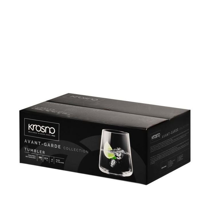 KROSNO- AVANTE-GARDE GLASS TUMBLER SET