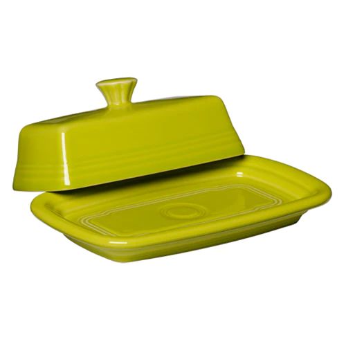 FIESTA WARE- EXTRA LARGE BUTTER DISH 