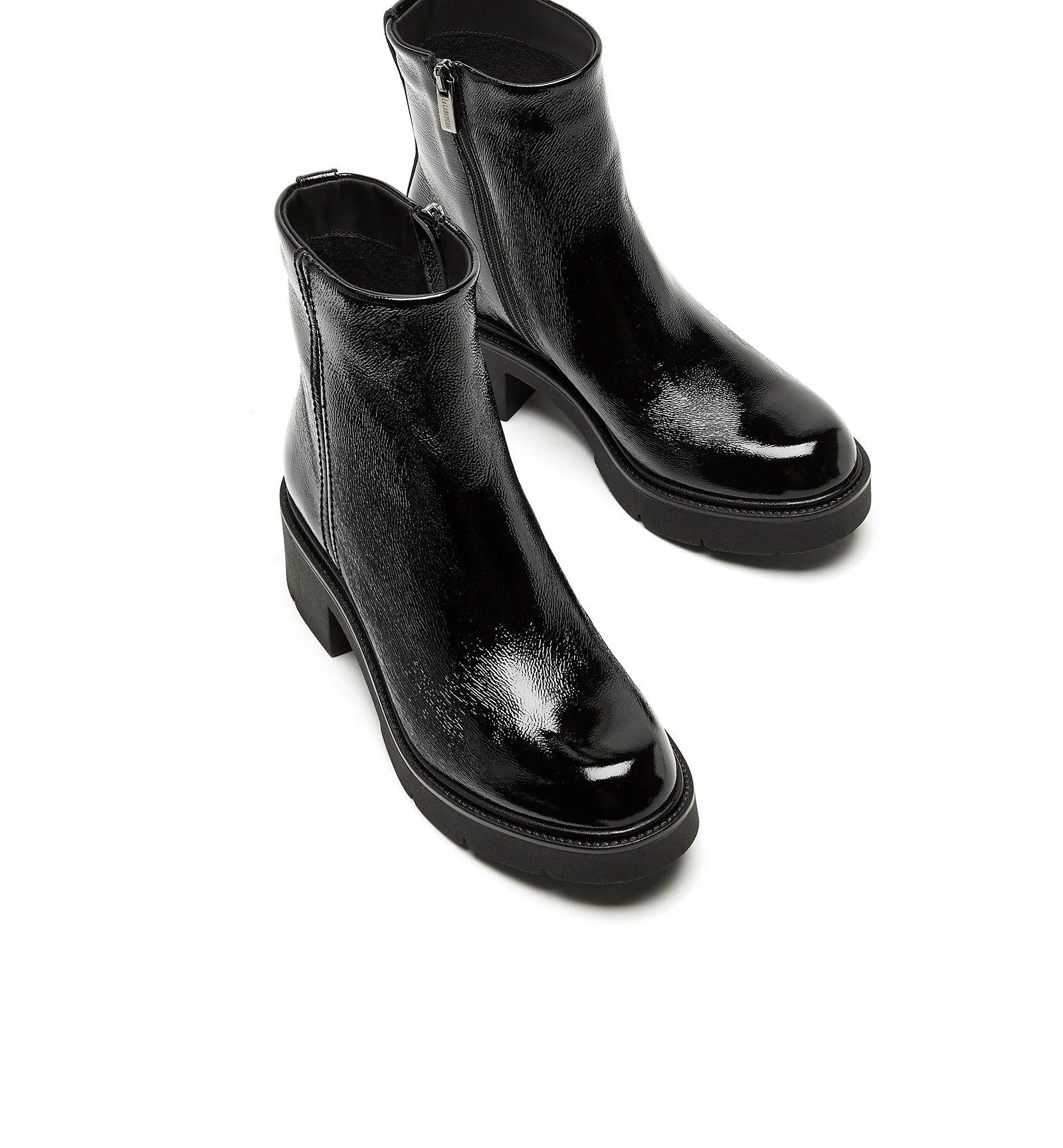 LA CANADIENNE- WOMEN'S ALEC CRINKLE LEATHER BOOTIE