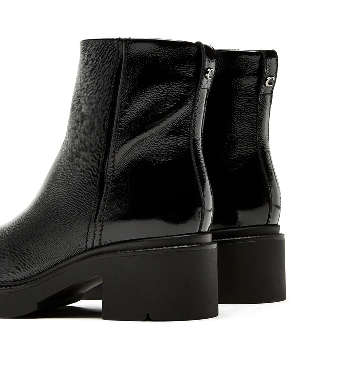 LA CANADIENNE- WOMEN'S ALEC CRINKLE LEATHER BOOTIE