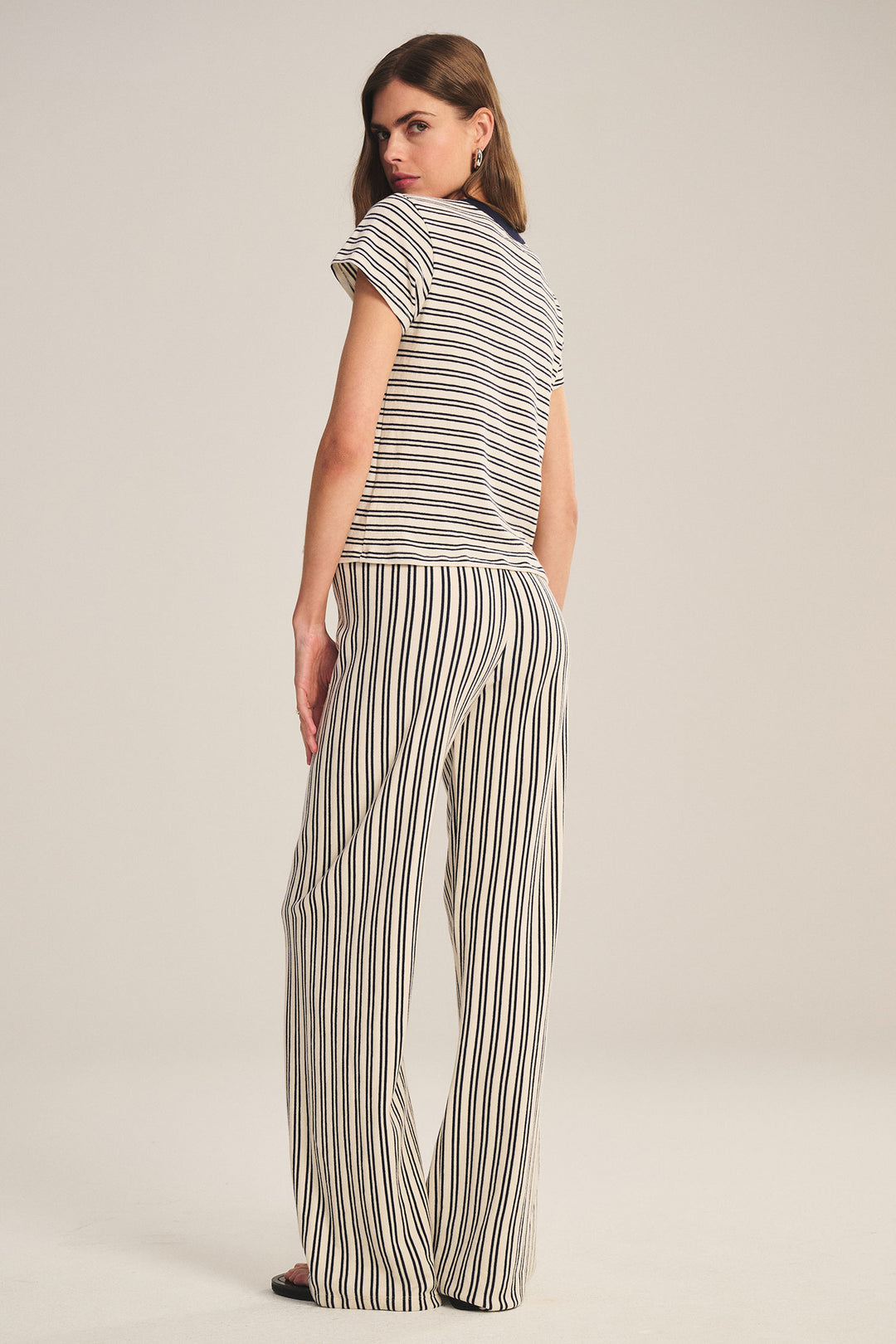 VELVET - VINTAGE STRIPE TERRY PANT AMELISE07