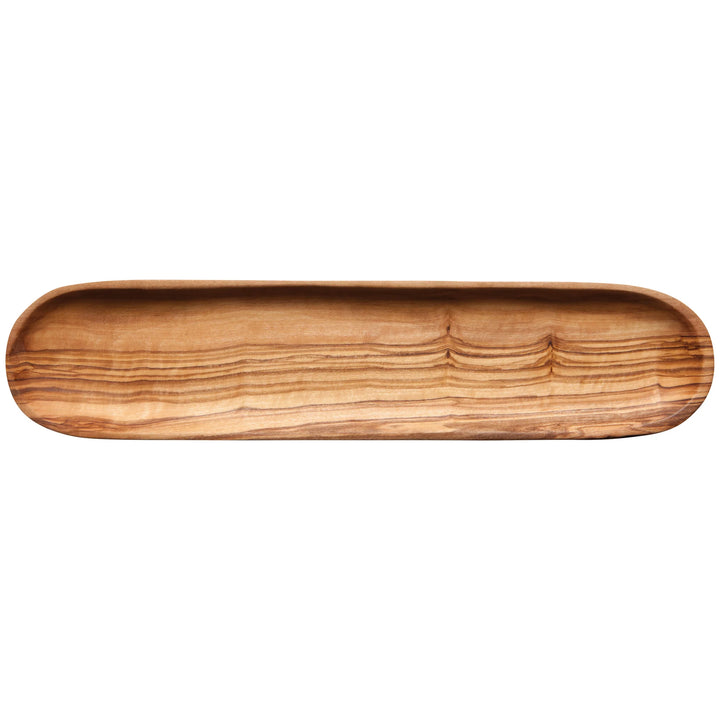 DANICA - TRAY OVAL OLIVE WOOD