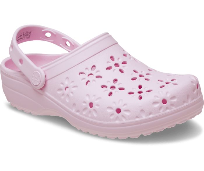 CROCS- FLORAL CUT-OUT CLOG