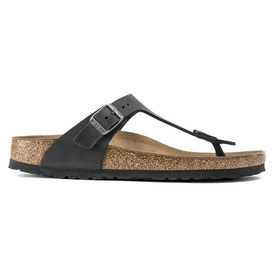 BIRKENSTOCK- WOMEN'S GIZEH OILED LEATHER SANDAL