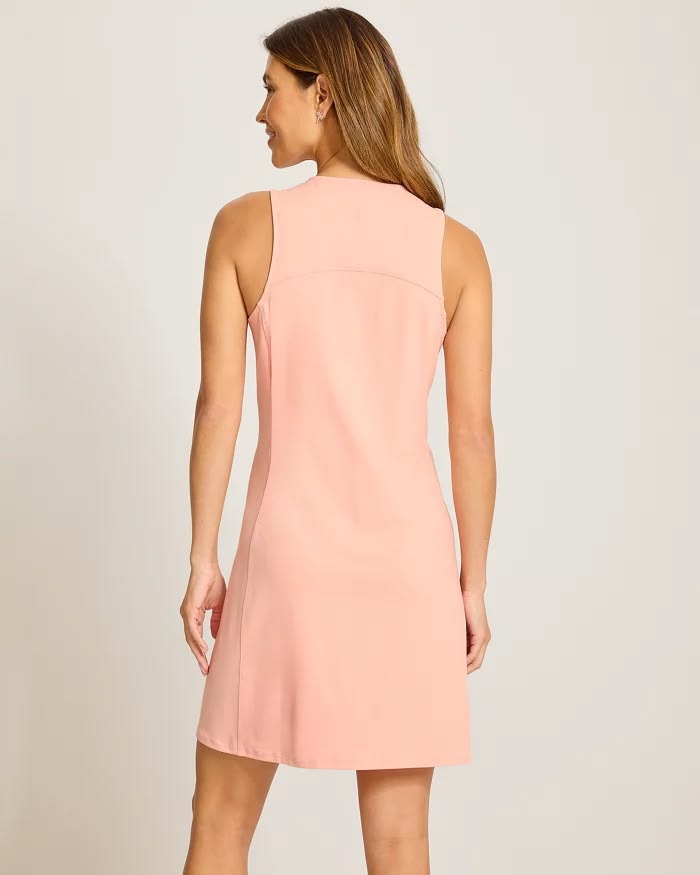 TOMMY BAHAMA - WOMEN'S AUBREY S/L ZIP DRESS