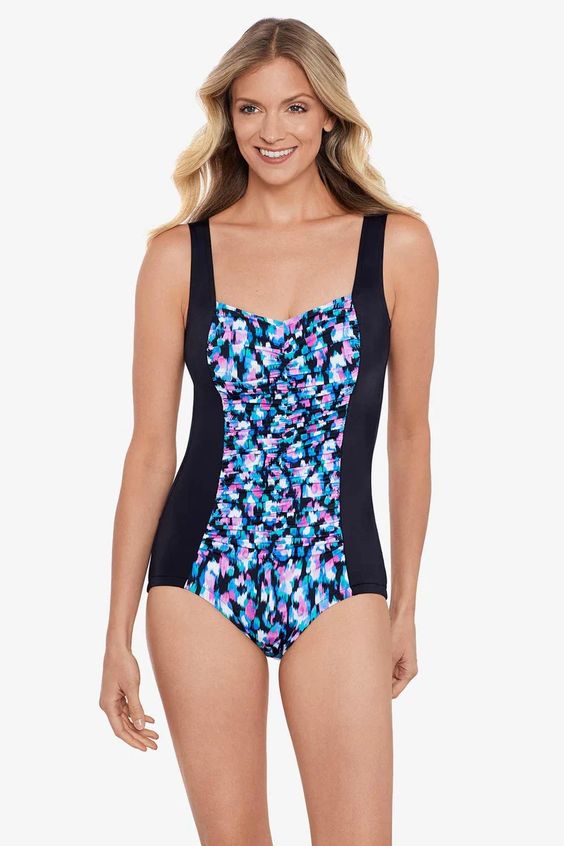 PENBROOKE- WOMEN'S 1PC ETERNAL FLAME SWUIMSUIT