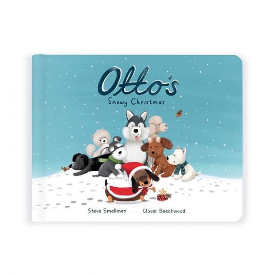 JELLYCAT- OTTO'S SNOWY CHRISTMAS BOOK