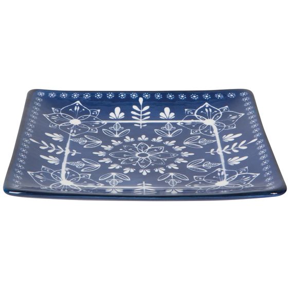 DANICA- SET OF 4 PORTO STAMPED PLATE