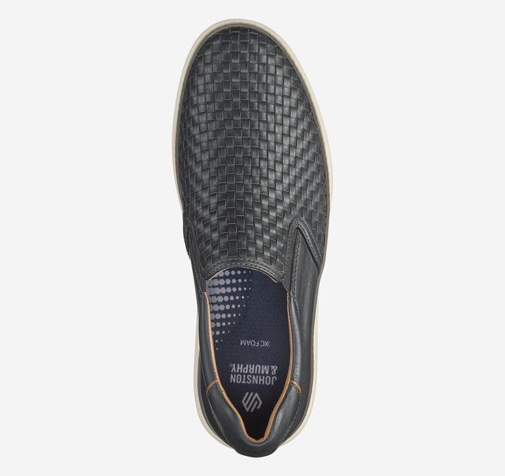 JOHNSTON & MURPHY- Men's McGuffey 2 Woven Slip-On Shoe