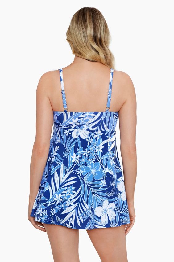 PENBROOKE- WOMEN'S IN MY BLUES SWIM DRESS