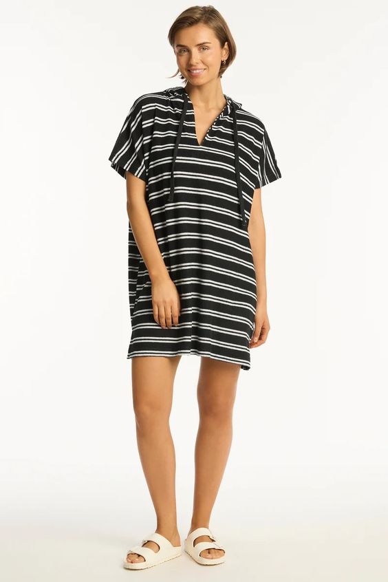 SEA LEVEL- WOMEN'S SURF PONCHO COVER UP