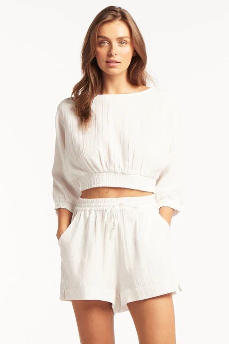 SEA LEVEL- WOMEN'S SUNSET BEACH SHORT