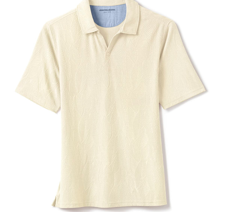 JOHNSTON & MURPHY - SEDONA V-NECK POLO