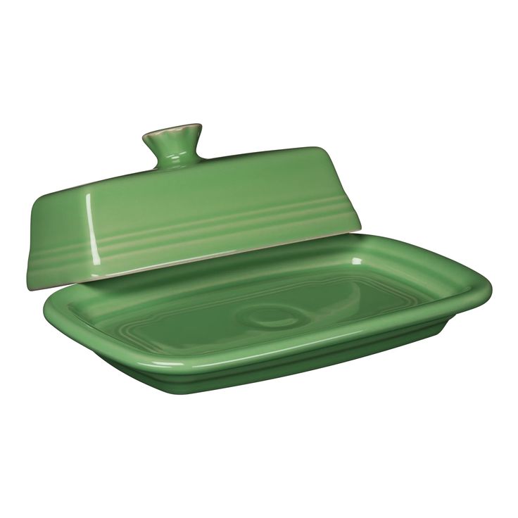 FIESTA WARE-BUTTER DISH EXTRA LARGE MEADOW
